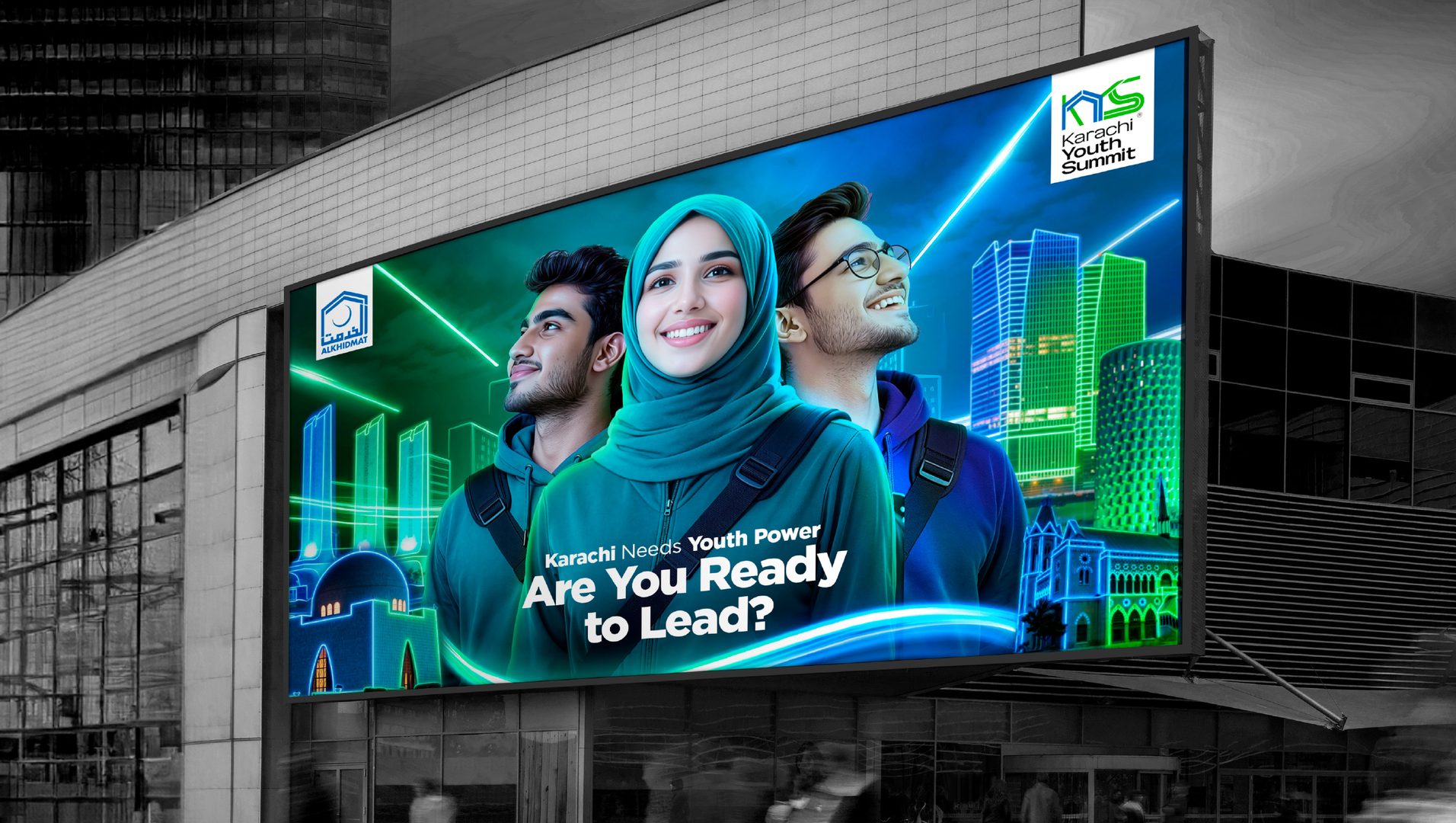 KYS billboard mockup